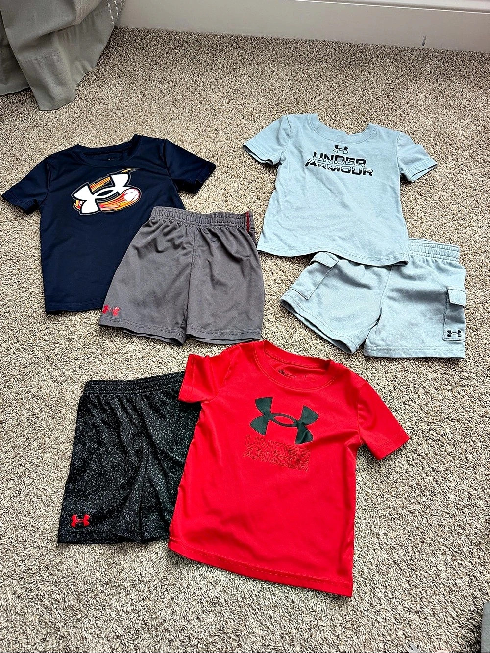 Under Armour Kids Athletic Shirt & Shorts Sets